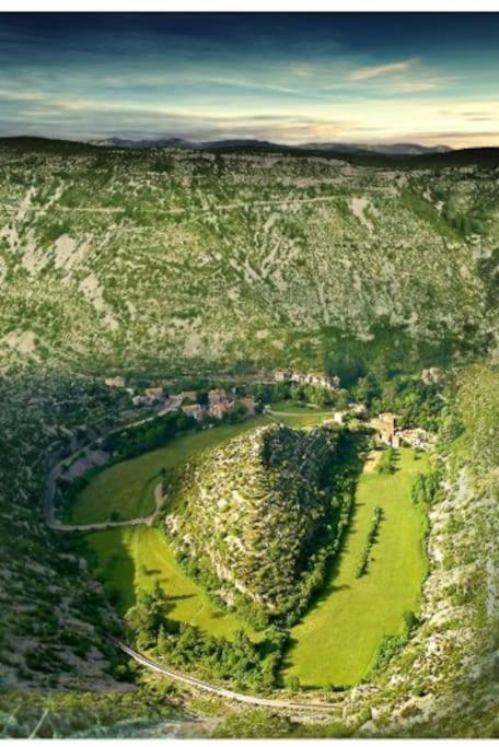 Anduze Gite Les Pins Au "Petit Clos Des Cigales" Massillargues-Attuech Exterior foto